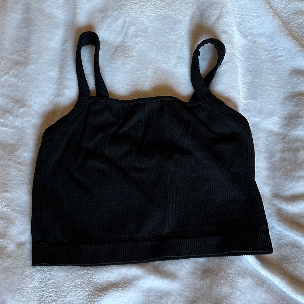 Colsie Ribbed Cropped Camisole Top - Picture 13 of 13